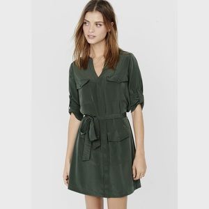 EXPRESS Royal Blue shirt dress